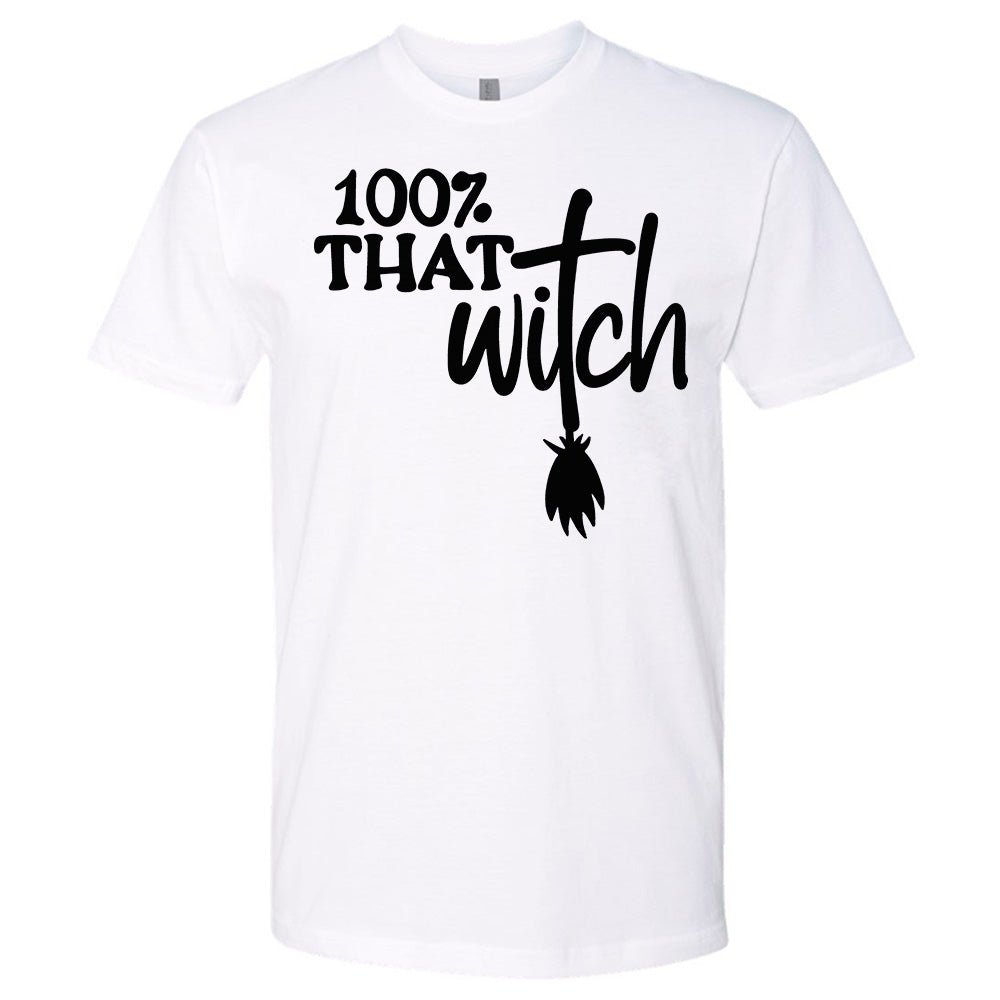 100% That Witch Premium Halloween T-Shirt