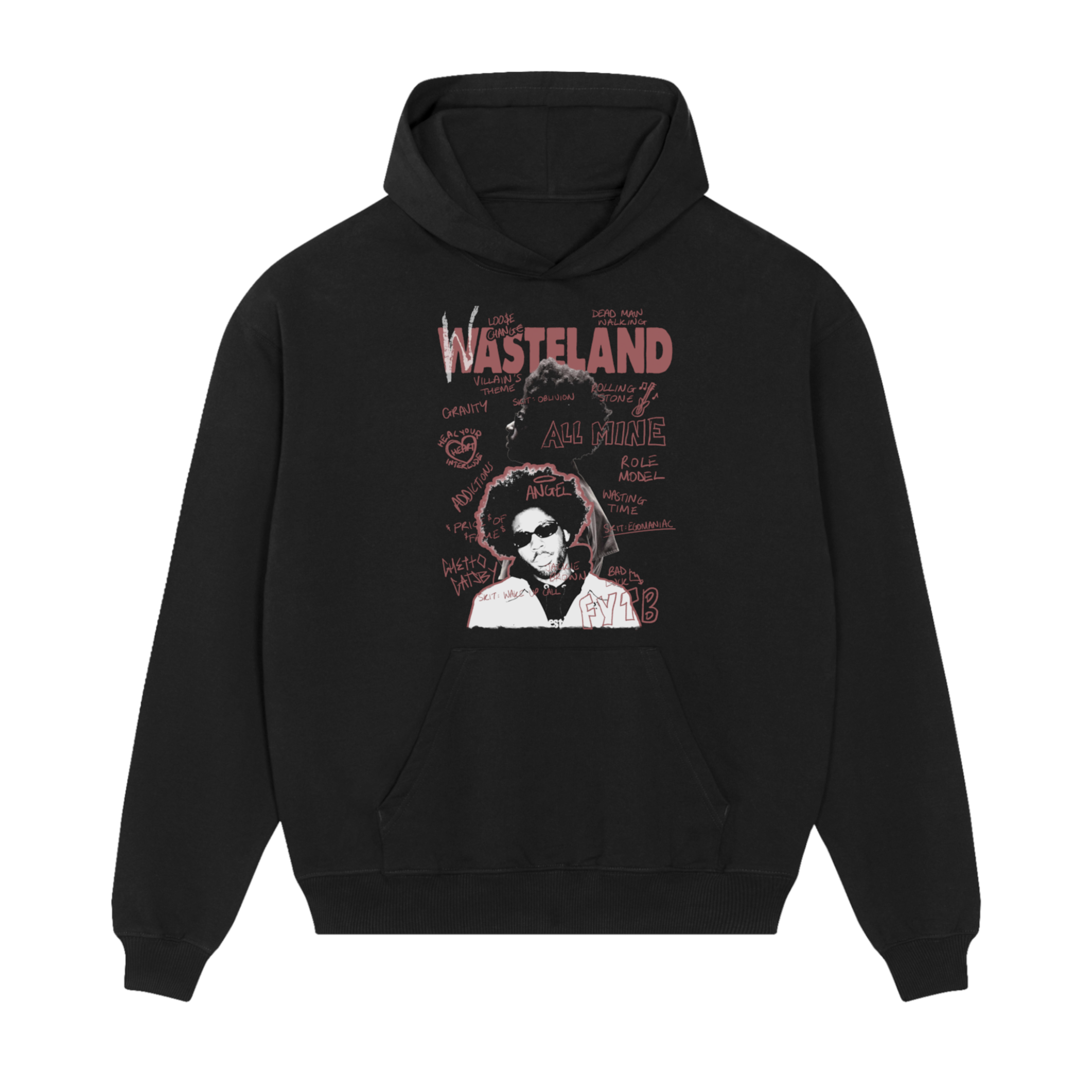 Brent Faiyaz Wasteland Sketchbook Hoodie