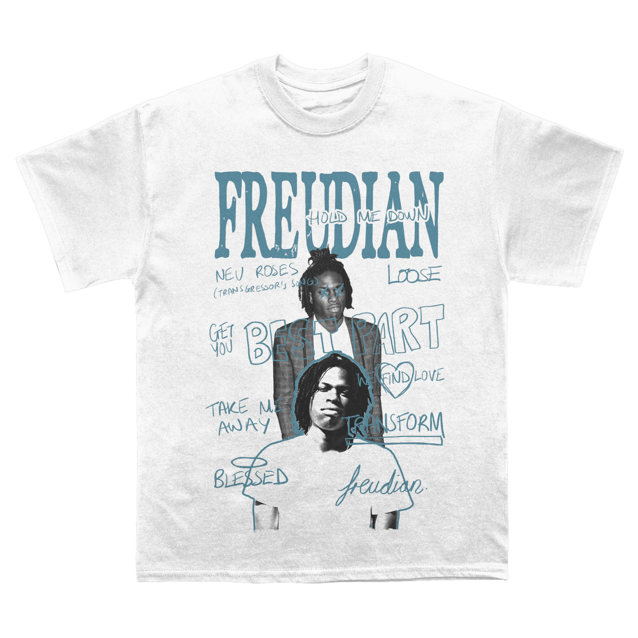 Daniel Caesar Freudian Sketchbook T-shirt