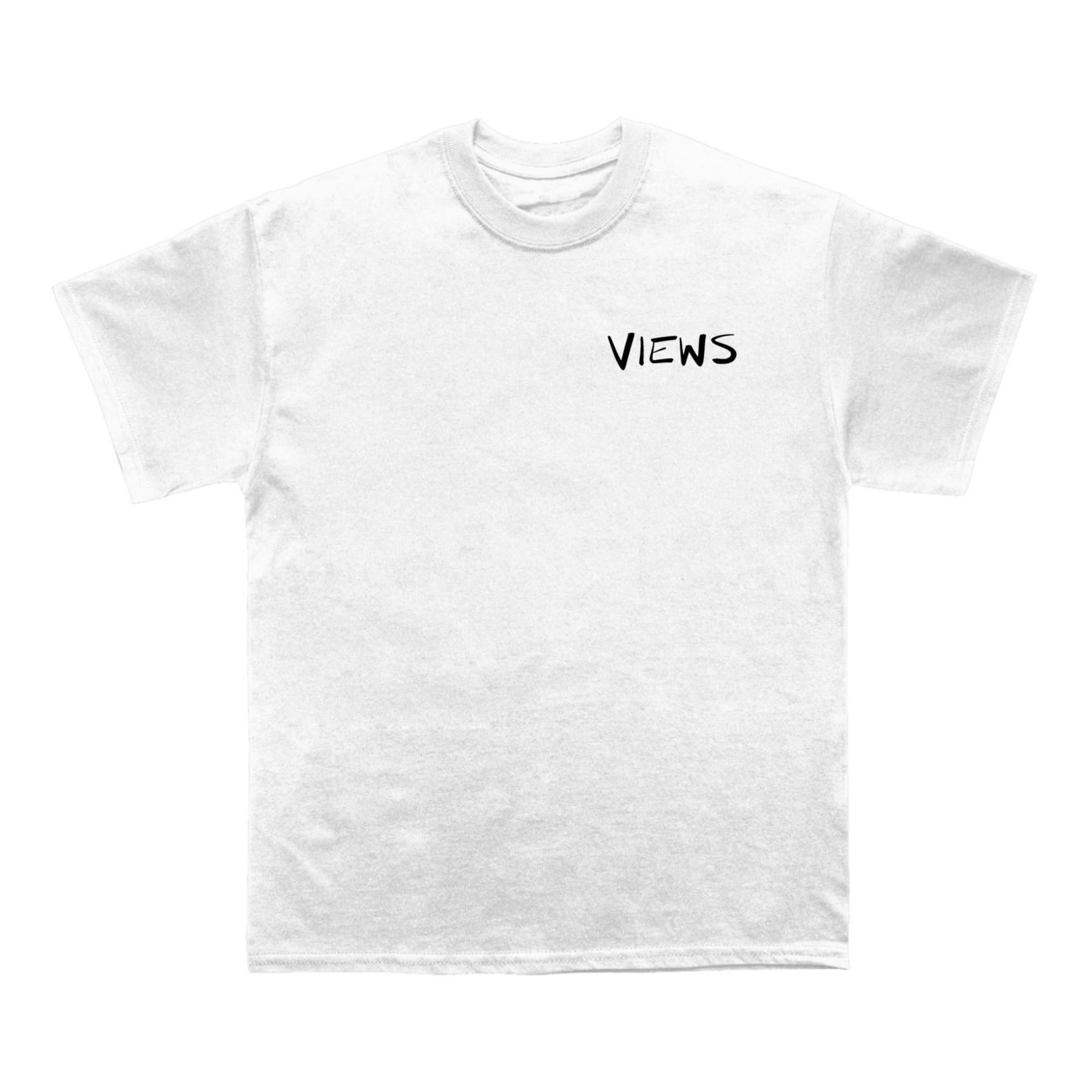 Drake Views Notebook T-shirt (With Backprint)
