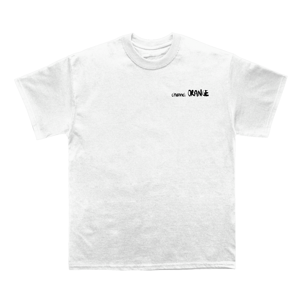 Frank Ocean Channel Orange Notebook T-shirt (With Backprint)
