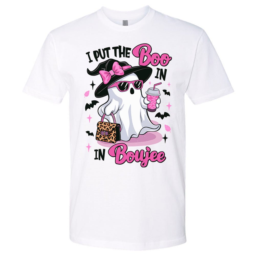 I Put The Boo In Boujee Premium Halloween T-Shirt