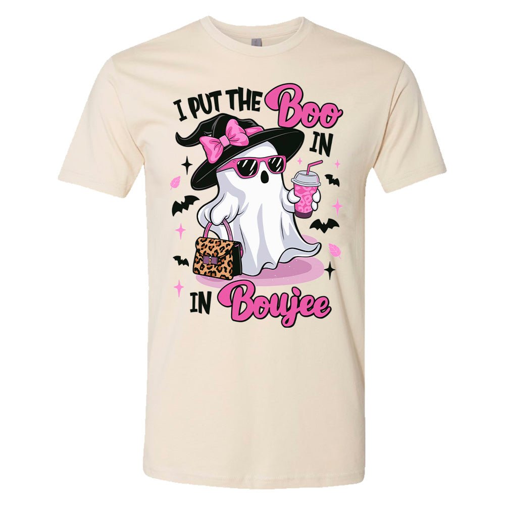 I Put The Boo In Boujee Premium Halloween T-Shirt