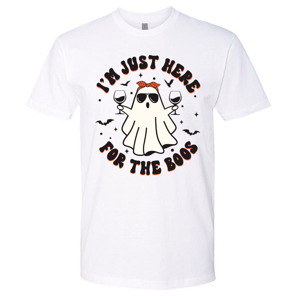 Just Here For The Boos Premium Halloween T-Shirt
