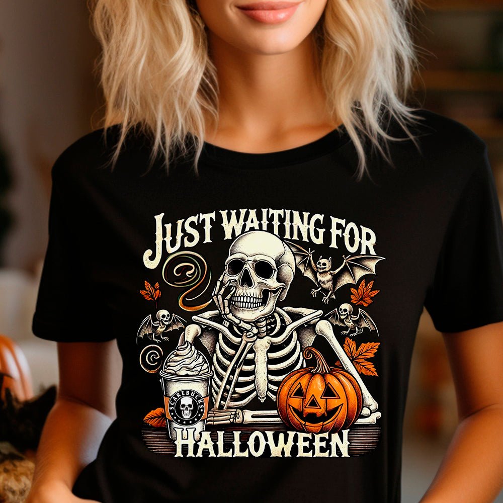 Just Waiting on Halloween Premium T-Shirt