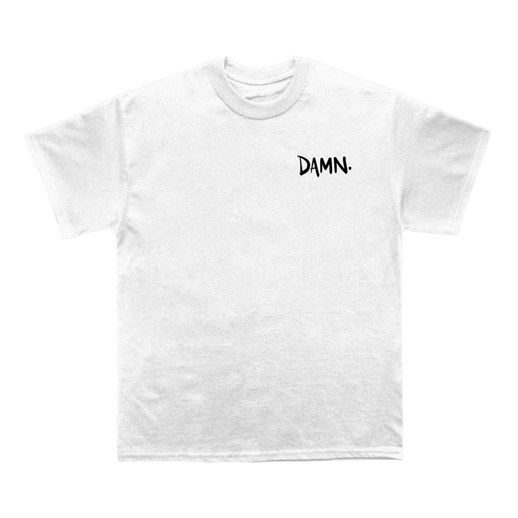 Kendrick Lamar Damn Notebook T-shirt (With Backprint)