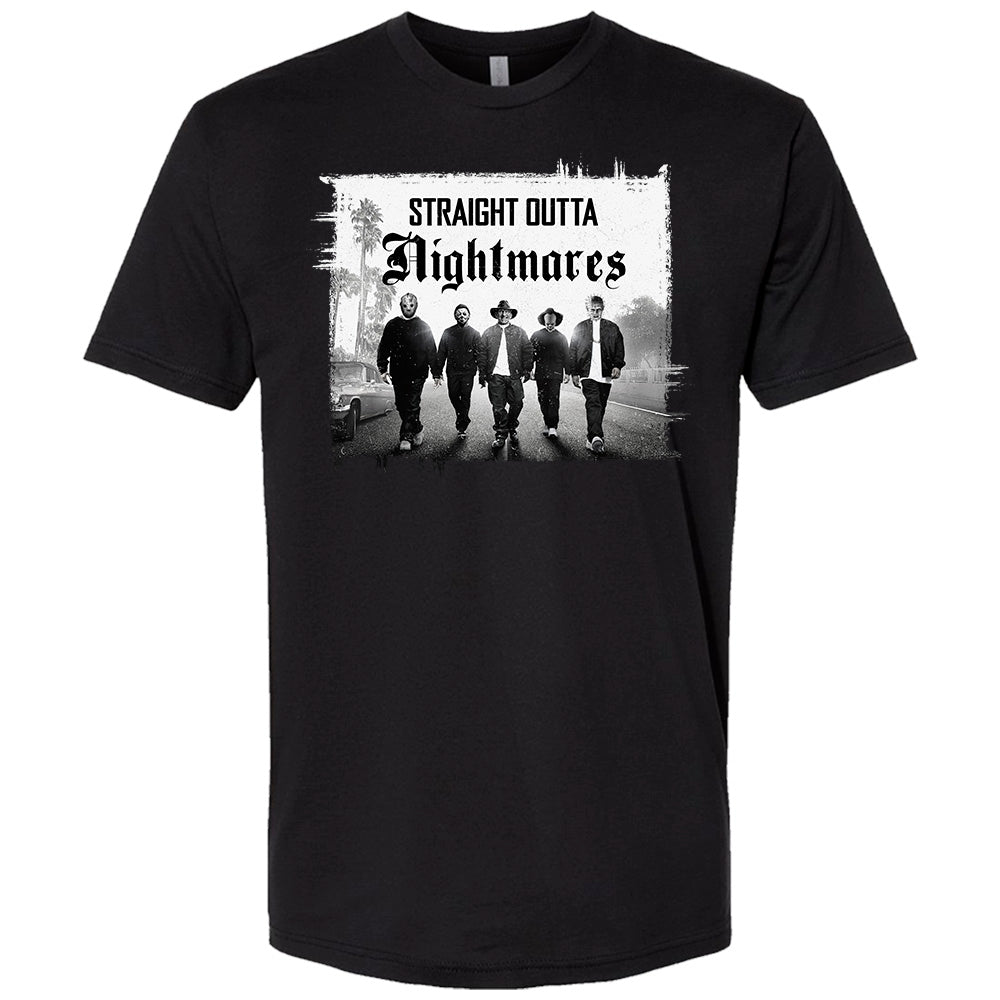 Straight Outta Nightmares Premium Halloween T-Shirt