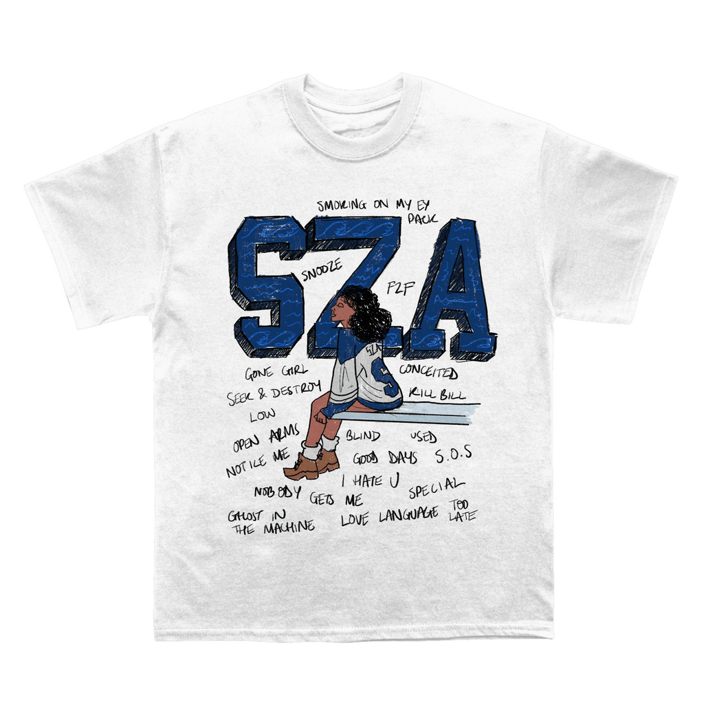 Sza S.O.S Sketchbook T-shirt