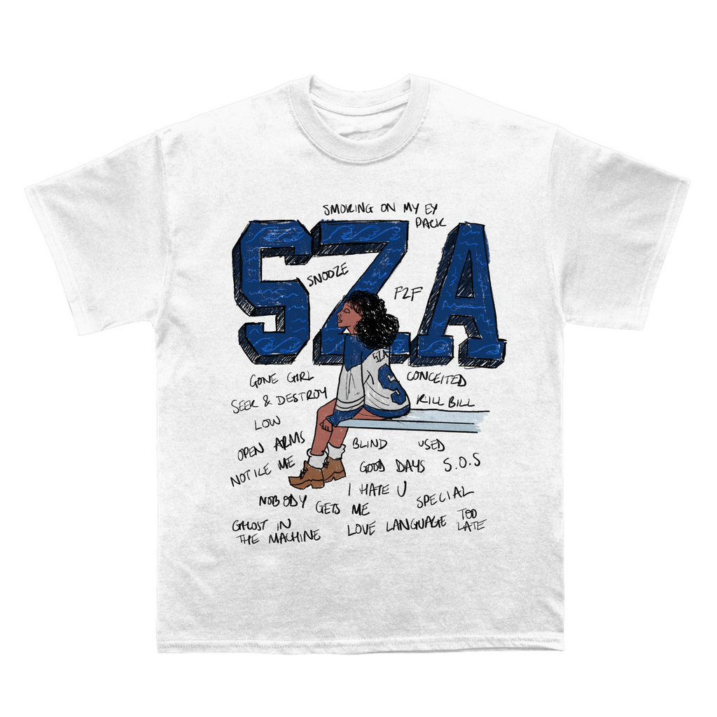 Sza S.O.S Sketchbook T-shirt