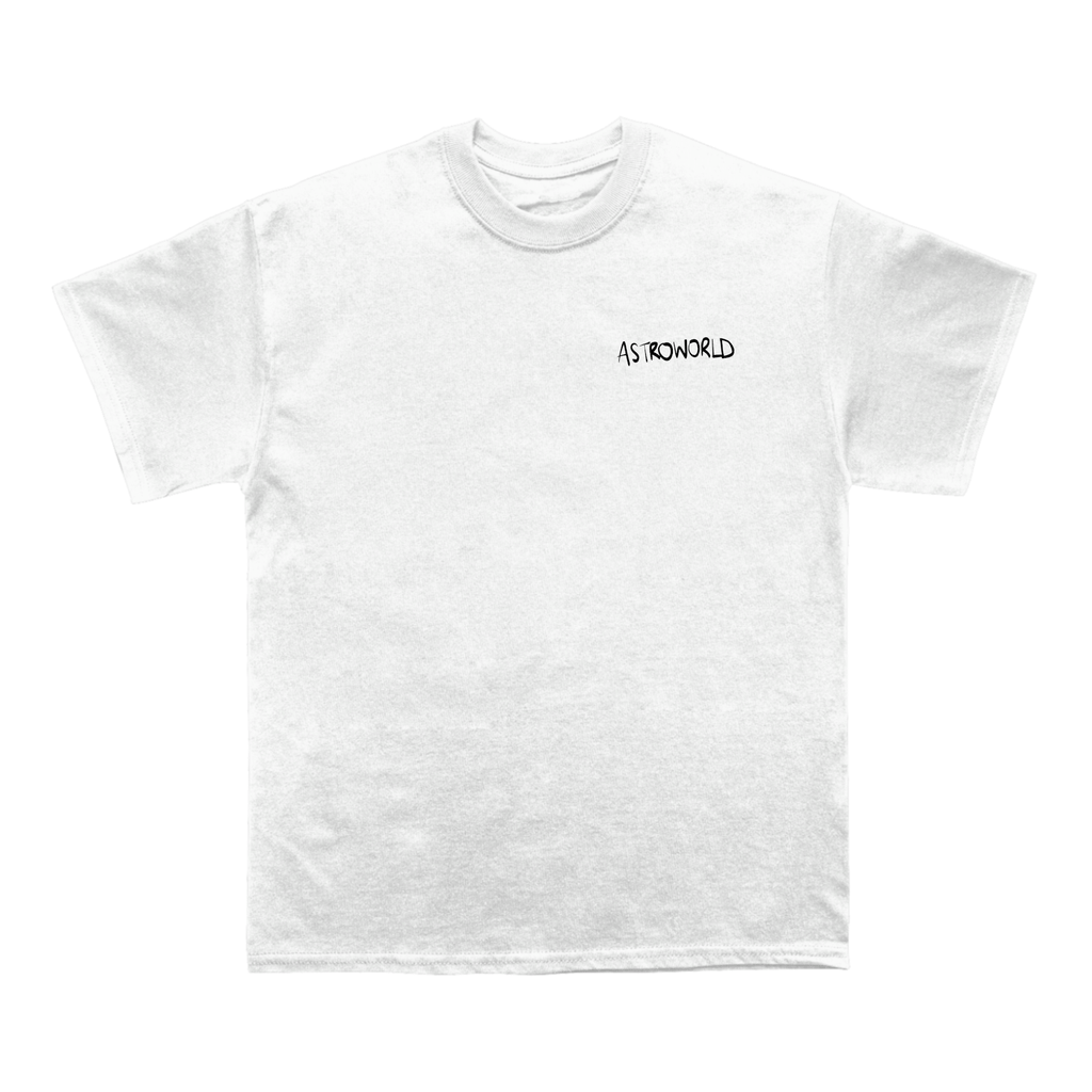 Travis Scott Astroworld Notebook T-shirt (With Backprint)