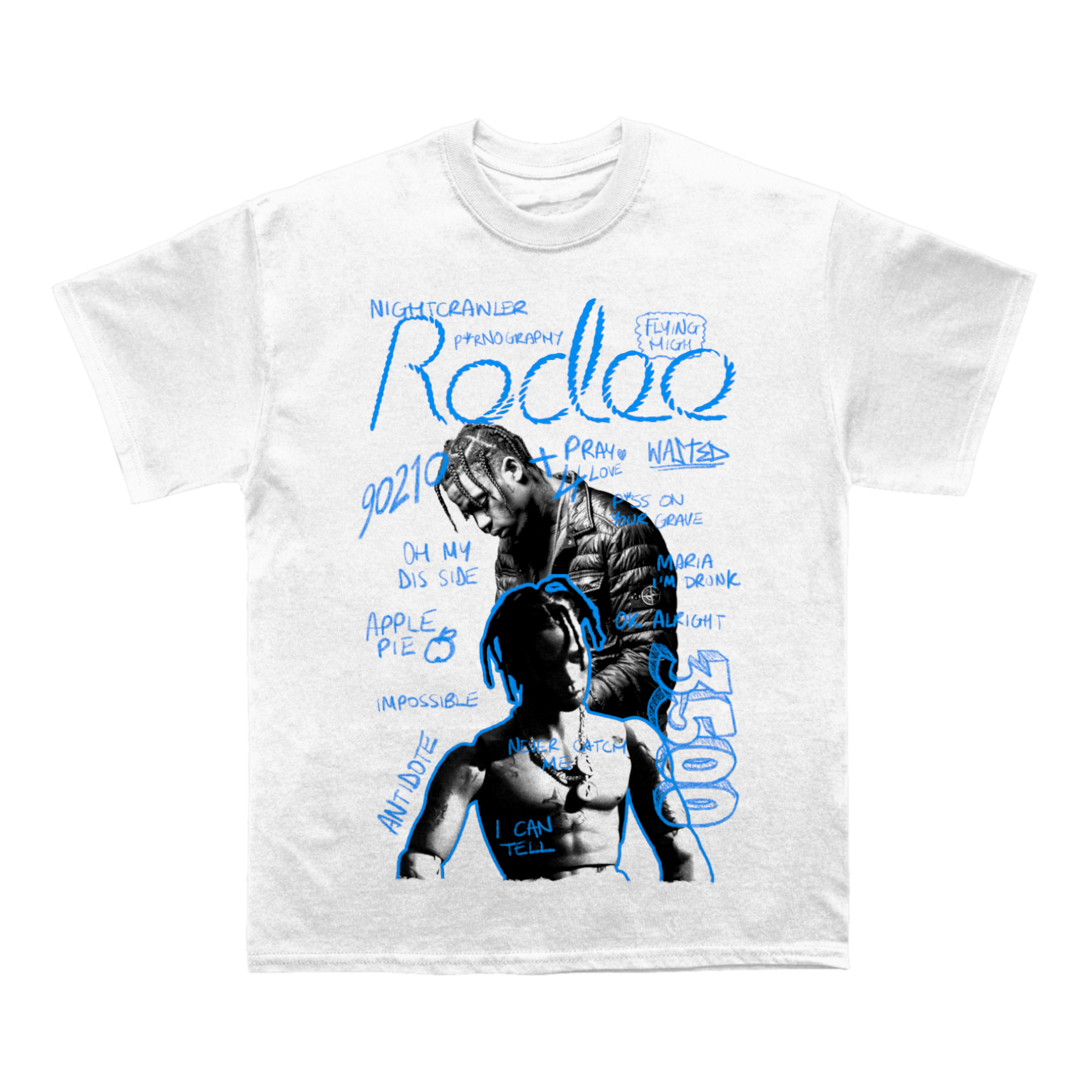 Travis Scott Rodeo Sketchbook T-shirt