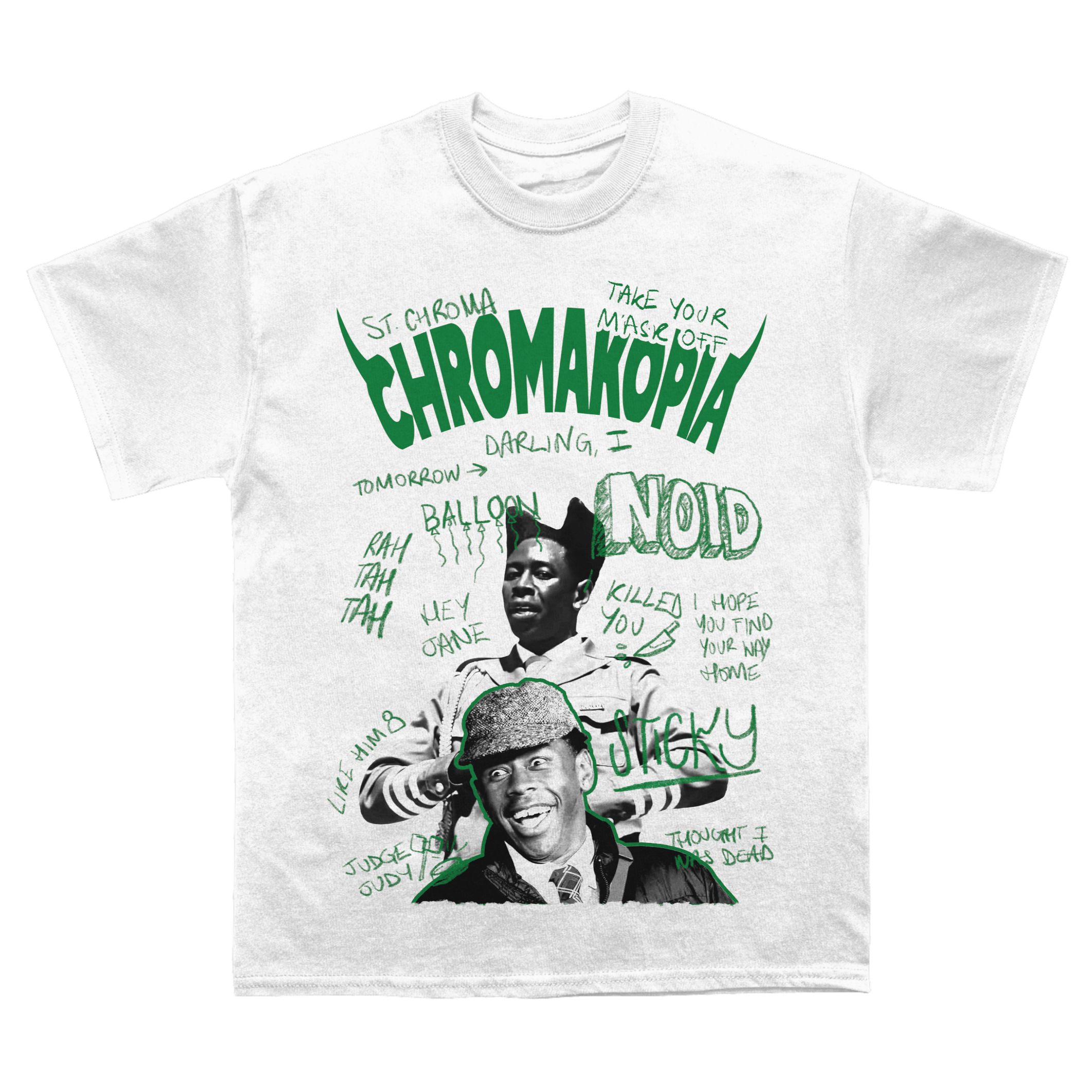 Tyler Chromakopia Sketchbook T-shirt